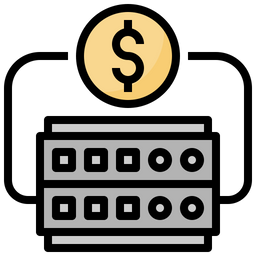 Financial Storage  Icon