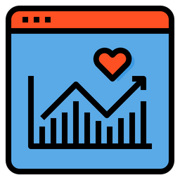 Bewertungsstatistik  Symbol