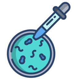 Bacteria Testing  Icon