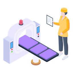 Ct Scan Machine  Icon