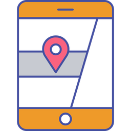 Mobile Navigation Mobile Tracking Mobile Map アイコン