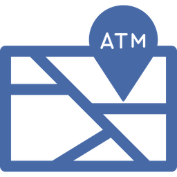 ATM location  Icon