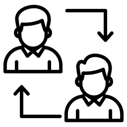 Mitarbeiterersatz  Symbol