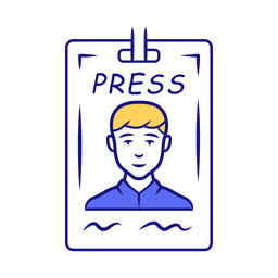 Press pass  Icon