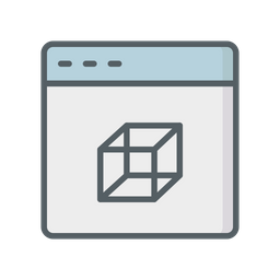 3 D Design  Icon