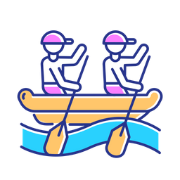 Rafting  Symbol