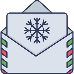 Correo de navidad  Icono