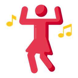 Dancing Woman  Icon