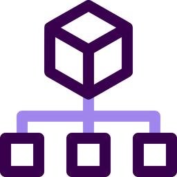 Blockchain Organization  Icon