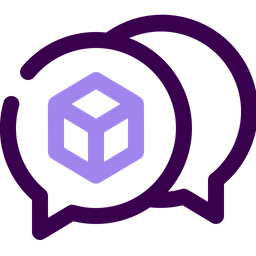 Blockchain Chat  Icon