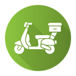 Scooter delivery  Icon