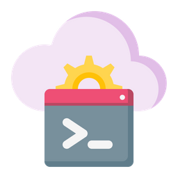 Cloud Cmd  Icon