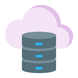 Cloud Database  Icon