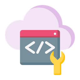 Cloud Maintenance  Icon