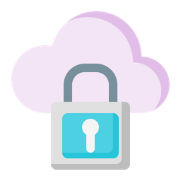 Cloud Security  Icon