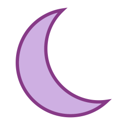 Crescent  Icon