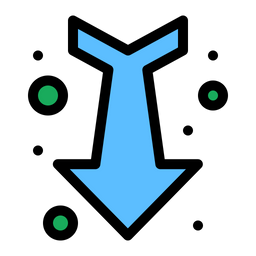 Down Arrow  Icon