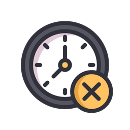 Clock delete  Icon