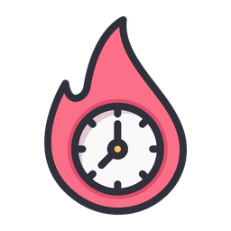 Burn clock  Icon