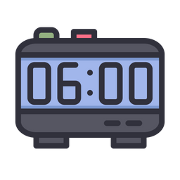 Digital clock  Icon