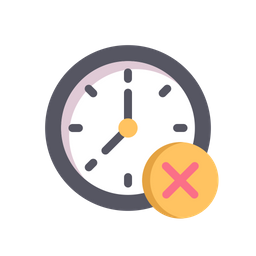 Clock delete  Icon