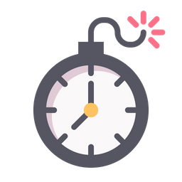 Bomb clock  Icon