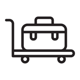 Tasche trolley  Symbol