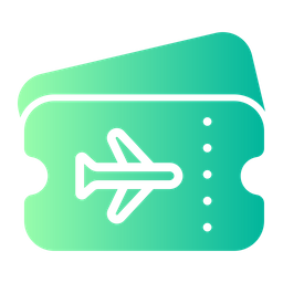 Airplane ticket  Icon