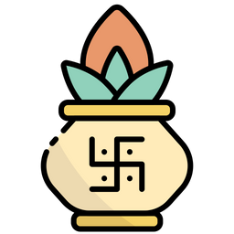 Kumbh Kalash Kalash Pot Holy Kalash Icône