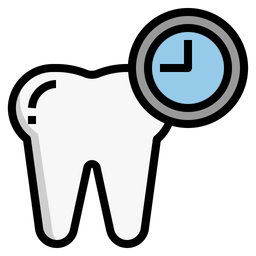 치과 시간  아이콘