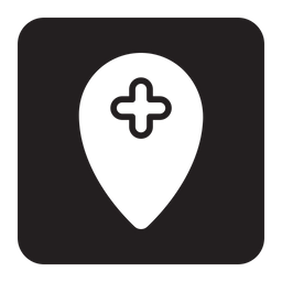 Hospital location  Icon