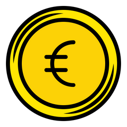 Euro-Münze  Symbol