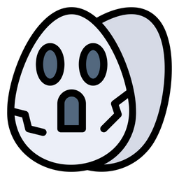 Halloween-Eier  Symbol