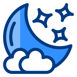 Cloudy Night  Icon