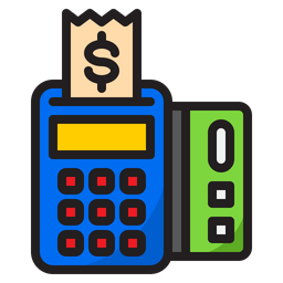 Credit Card Machine  Icon