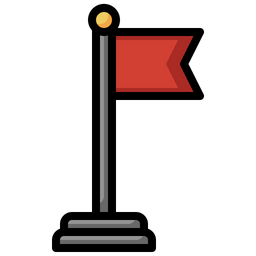 Destination Flag  Icon