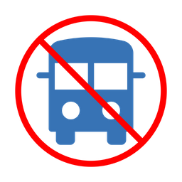 Bus Not Allowed  Icon