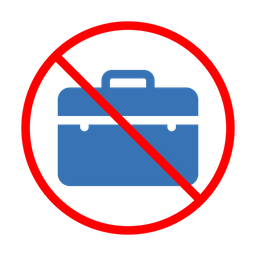 Bag Not Allowed  Icon