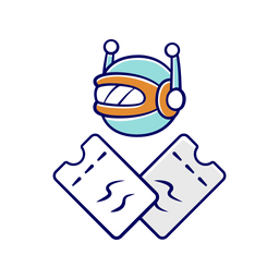 Scalper Bot Robot Symbol