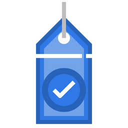 Checkmark Tag  Icon