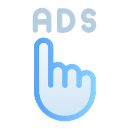 Advertisement Click  Icon