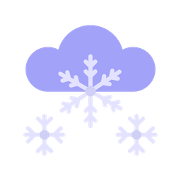 Cloud Snow  Icon