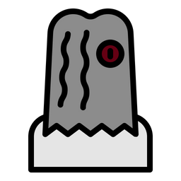 One Eye Ghost Scary Evil Icon