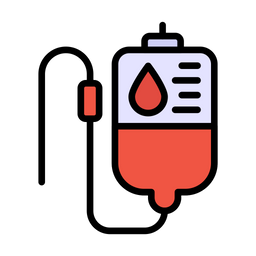 Transfusión de sangre  Icono
