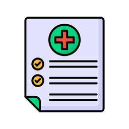 Medical Report  Icon