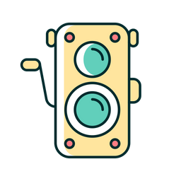 Old photo camera  Icon