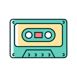 Tape cassette  Icon