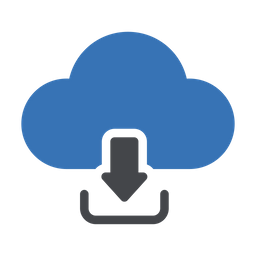 Cloud Download  Icon