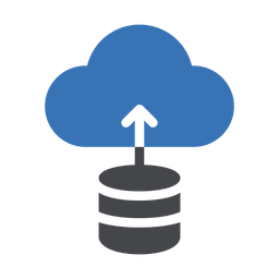 Banco de dados em nuvem  Ícone