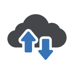 Cloud Transfer  Icon